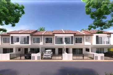 OUG / Happy Garden Brand New 2 Storey Terrace House Open For Sale
