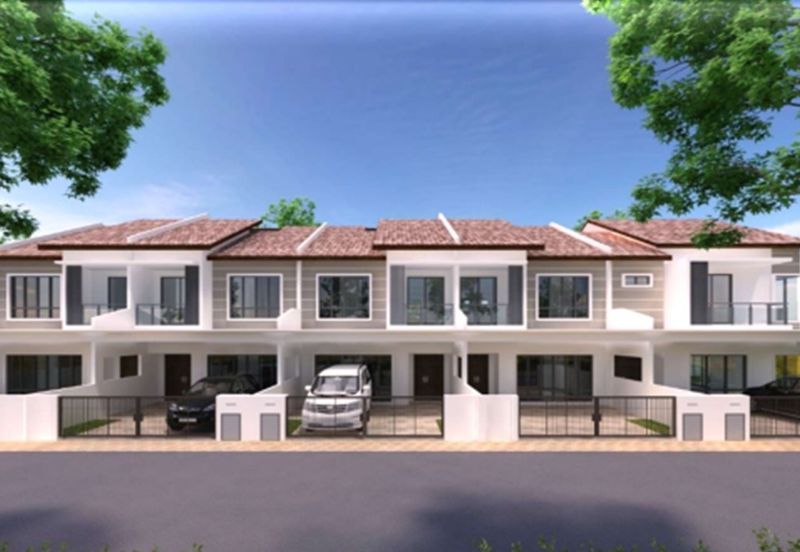 OUG / Happy Garden Brand New 2 Storey Terrace House Open For Sale