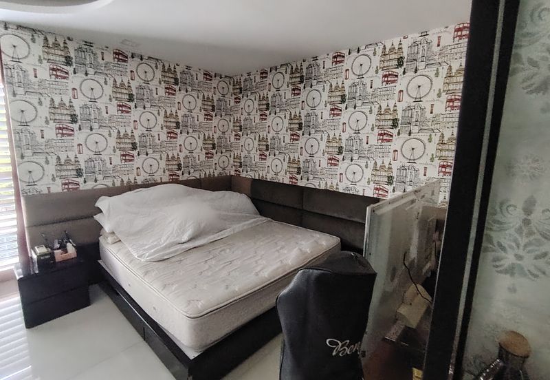 Oug 4 Storey Corner Semi D Modern Design Gated Guarded with Big Landscape for Sale