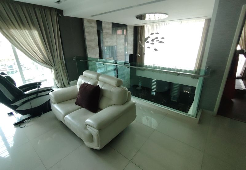 Oug 4 Storey Corner Semi D Modern Design Gated Guarded with Big Landscape for Sale