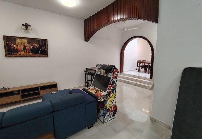 OUG/Happy Garden 1 Storey Fully Furnished Semi D