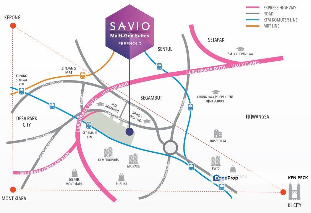 Savio @ Riana Dutamas Segambut for sale, Kuala Lumpur, Segambut