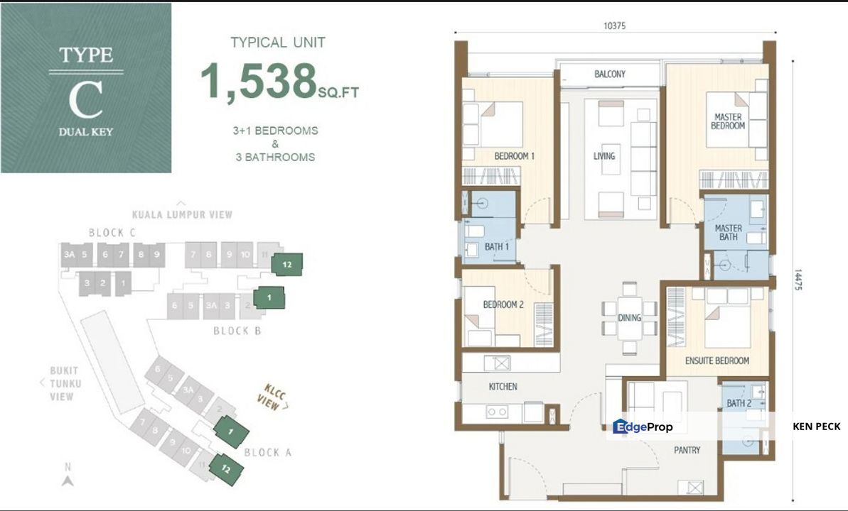 Duta Park Residence @ Jalan Kuching condominium for sales, Kuala Lumpur, Jalan Kuching
