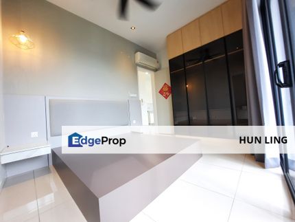 SkyLuxe Condo Partially furnish 2+1 room 2bath KLCC golf course view for Rent, Kuala Lumpur, Bukit Jalil