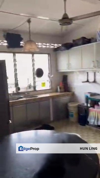 Single Storey Link House 82 x 22ft 1800sf 3 room @ Sri Petaling/Happy Garden/OUG for Sale, Kuala Lumpur, KL City