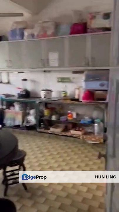 Single Storey Link House 82 x 22ft 1800sf 3 room @ Sri Petaling/Happy Garden/OUG for Sale, Kuala Lumpur, KL City