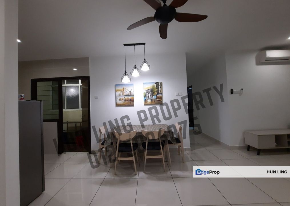 Paraiso Condo walk to Pavilion Bukit Jalil 3 room fully furnish 2 car park for rent , Kuala Lumpur, Bukit Jalil