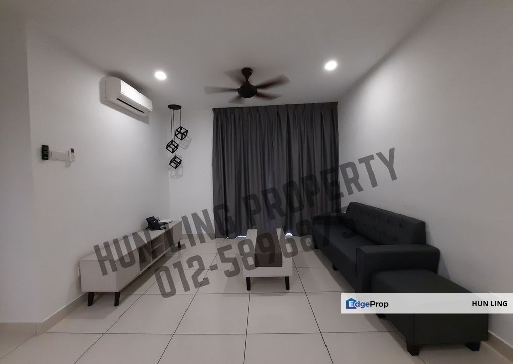 Paraiso Condo walk to Pavilion Bukit Jalil 3 room fully furnish 2 car park for rent , Kuala Lumpur, Bukit Jalil