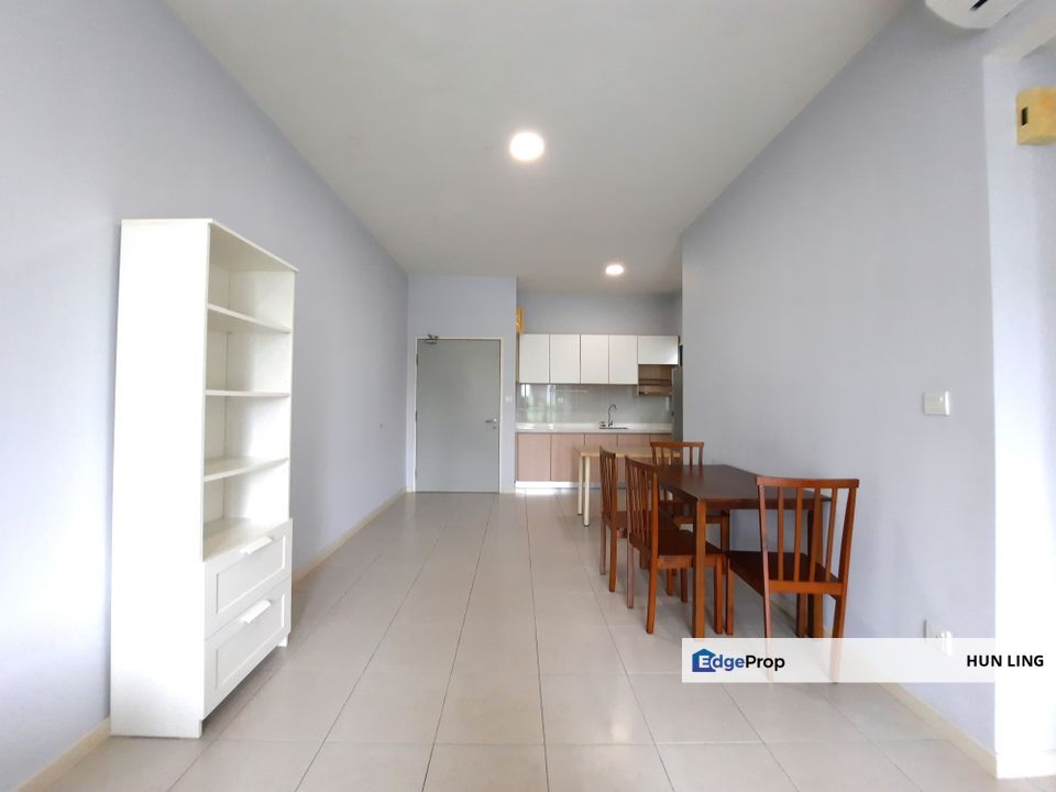 Casa Green Condo Bukit Jalil Fully furnish 3 room 2 car park walk to LRT/minimart/mamak/kopitiam for rent, Kuala Lumpur, Bukit Jalil