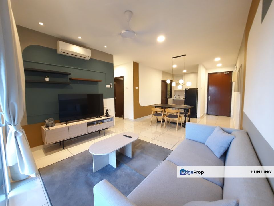 Paraiso Bukit Jalil 3 room 2 bath 2 carpark ID ready move in Fully Furnish for Rent walk to Pavilion BJ, Kuala Lumpur, Bukit Jalil