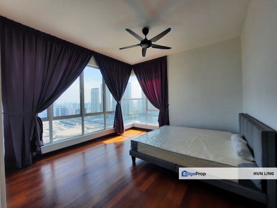 Paraiso Condo Bukit Jalil 3 room big unit corner fully furnish walk to Pavilion BJ for rent, Kuala Lumpur, Bukit Jalil