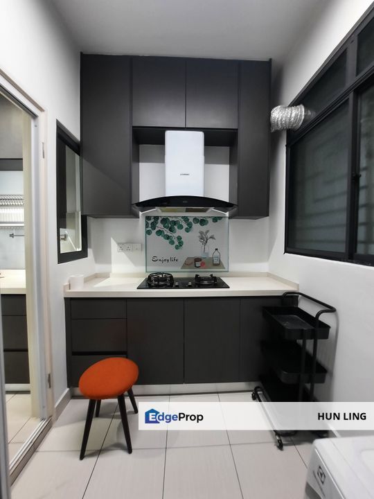 Casa Green Bukit Jalil Fully Furnish 2 car park Reno wet,dry kitchen built in wardrobe for Sale, Kuala Lumpur, Bukit Jalil