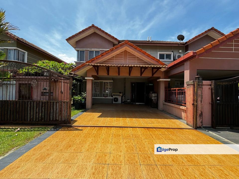 [FULLY EXTEND KITCHEN] Double Storey Semi-D Cluster Taman Aman Perdana  Kapar,Klang, Selangor, Klang