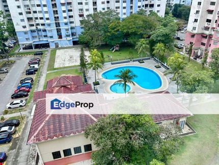 BIGGEST UNIT Tasik Height Apartment Bandar Tasik Selatan Cheras For Sale, Kuala Lumpur, Bandar Tasik Selatan