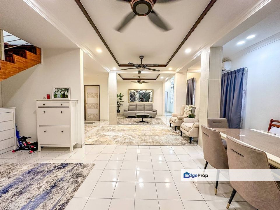 [FACING OPEN] Renovated Double Storey Terrace (End Lot) Setia Impian Setia Alam, Selangor, Setia Alam/Alam Nusantara