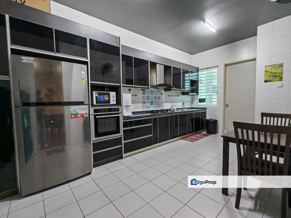 DENAI ALAM LAVENDER PARK FULLY FURNISHED SUPERLINK HOUSE FOR SALE, Selangor, Shah Alam