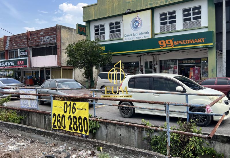 Kuala Selangor, Bukit Rotan, Assam Jawa 2 Storey Terrace Shop for Sale