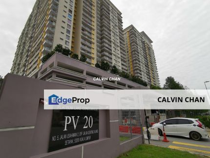 PV 20 Condo 3r2b2p For SALE, Kuala Lumpur, Setapak