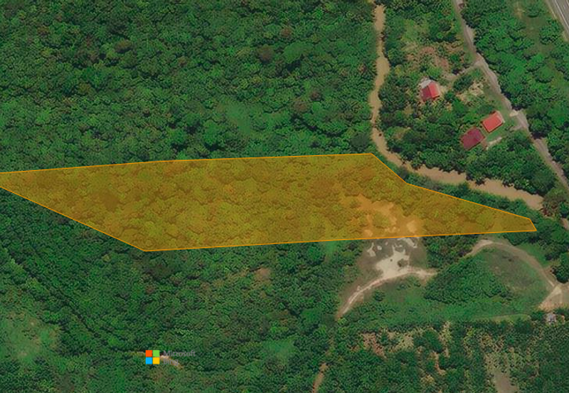 Sungai Kenering Perak - Tanah Pertanian untuk dijual [Tepi Sungai, 4.8 ekar]