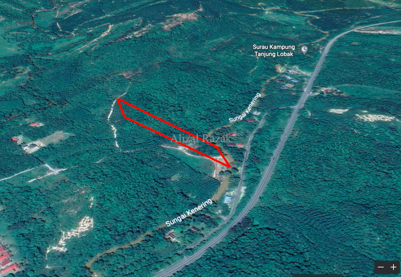 Sungai Kenering Perak - Tanah Pertanian untuk dijual [Tepi Sungai, 4.8 ekar]