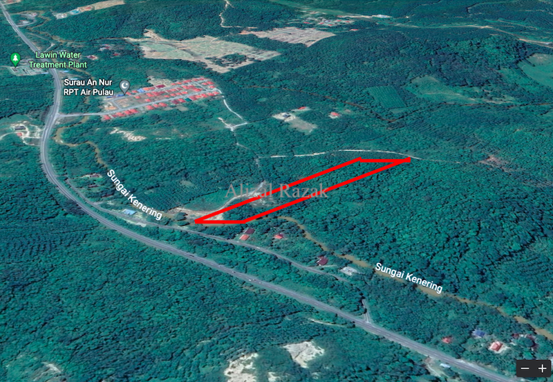 Sungai Kenering Perak - Tanah Pertanian untuk dijual [Tepi Sungai, 4.8 ekar]