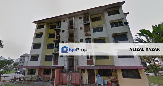 Seksyen 24 Shah Alam - Flat Untuk Dijual [Ada Penyewa], Selangor, Shah Alam