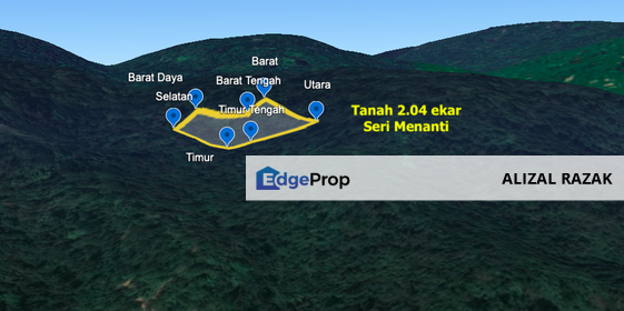 Seri Menanti, Kuala Pilah - Tanah Pertanian 2.04 ekar untuk dijual, Negeri Sembilan, Kuala Pilah