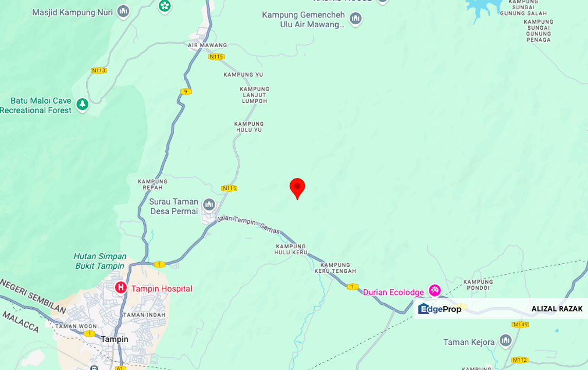 Tanah 2.02 ekar For Sale @ Repah, Tampin [sempadan tanah cantik], Negeri Sembilan, Tampin
