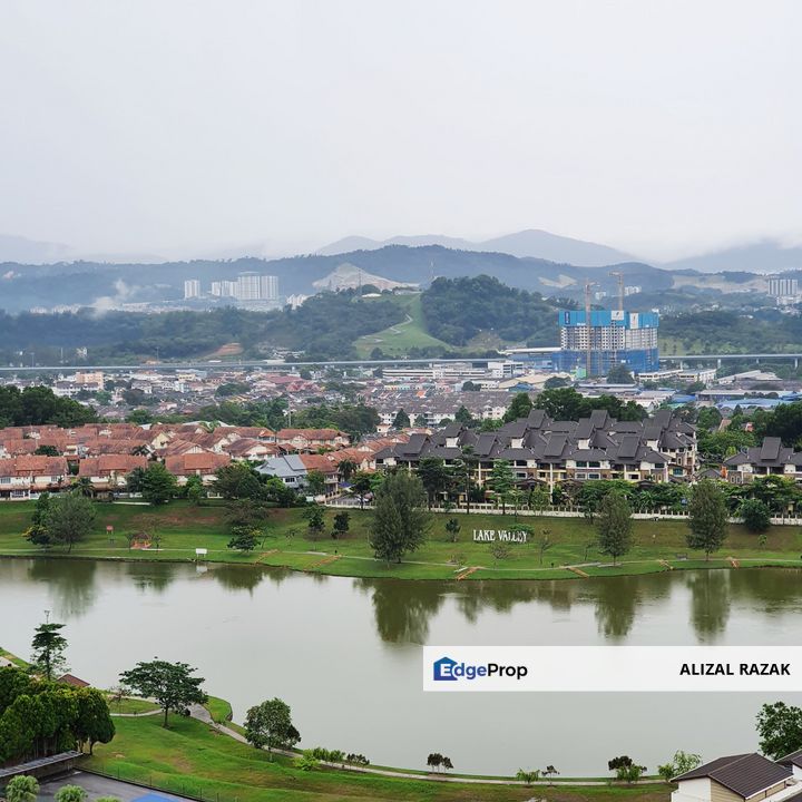 [Lake View & Corner] Tasik Vista Residen For Sale @ Bandar Tun Hussein Onn Cheras [2 Parking], Selangor, Cheras