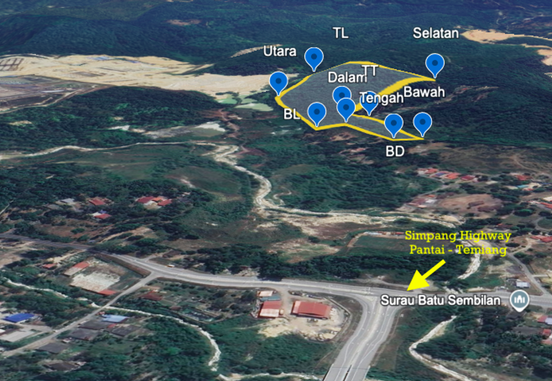 Jalan Temiang-Pantai