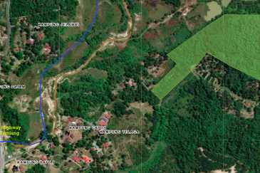 Jalan Temiang-Pantai