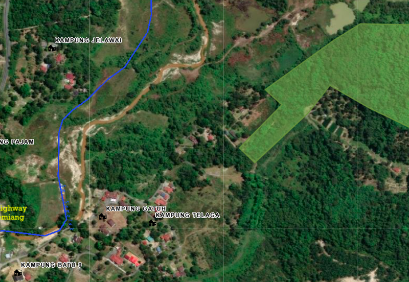 Jalan Temiang-Pantai