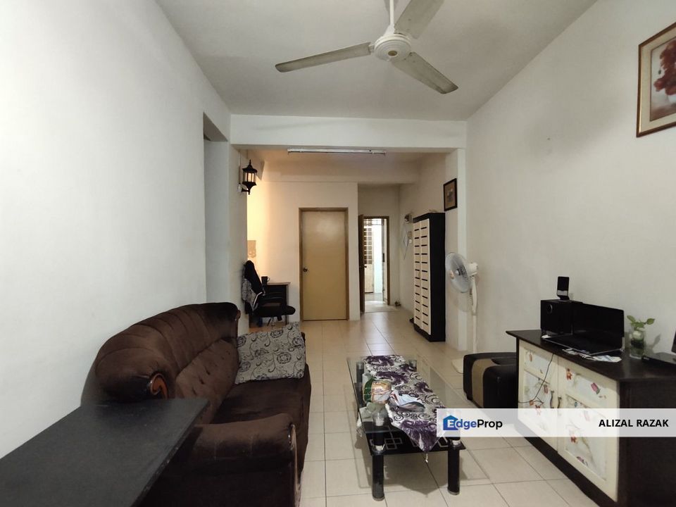 Apartment Minang Ria 2 Cheras For Sale - nearby Bandar Tun Hussein Onn and Alam Damai [Freehold, Strata Ready, Level 2 with lift], Selangor, Batu 9th Cheras