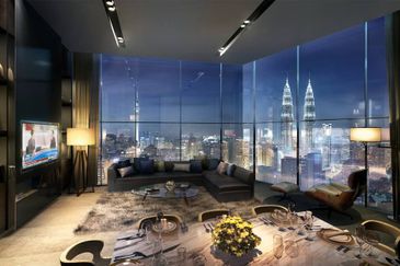 [ KLCC Luxury Penthouse ]  Eaton Residence Condo, 