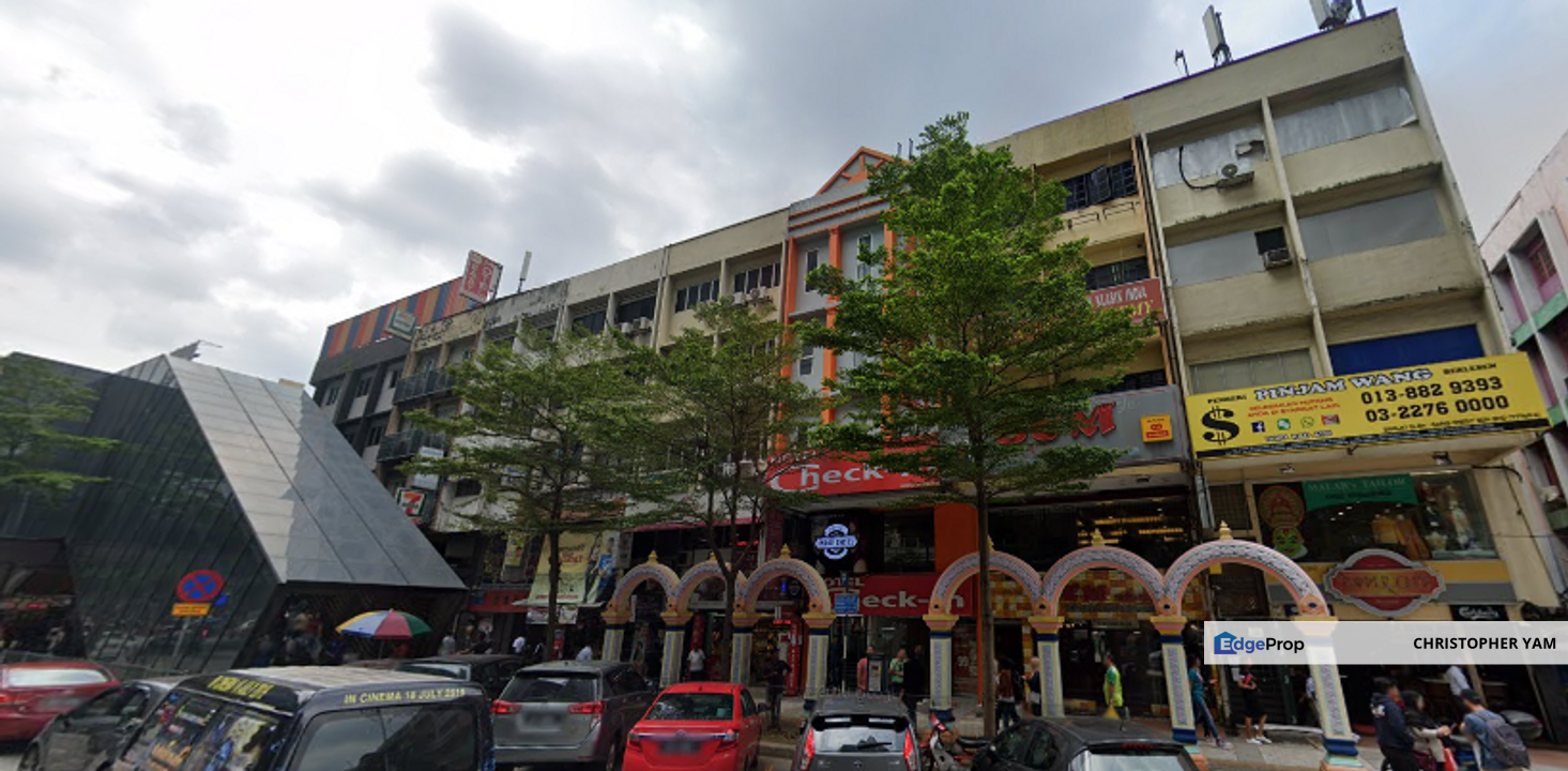 Tun Sambanthan Brickfields 4 storey Shop lot, Near KL Sentral, Kuala Lumpur, Brickfields