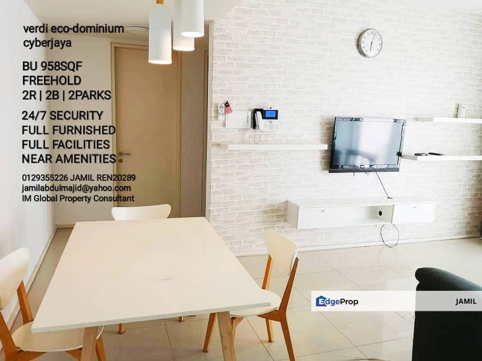 Verdi Eco-Dominium Cyberjaya For Sale, Selangor, Cyberjaya