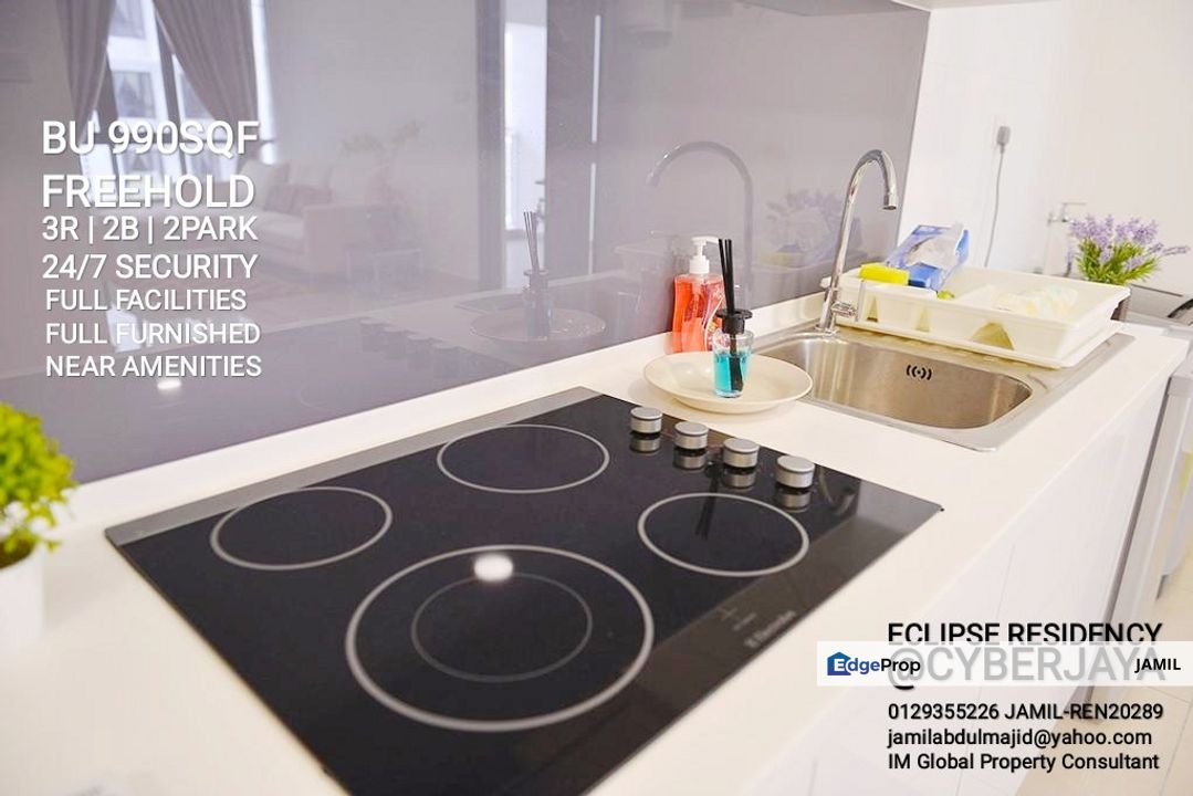 ECLIPSE RESIDENCE CYBERJAYA SELLING FULL FURNISHED, Selangor, Cyberjaya