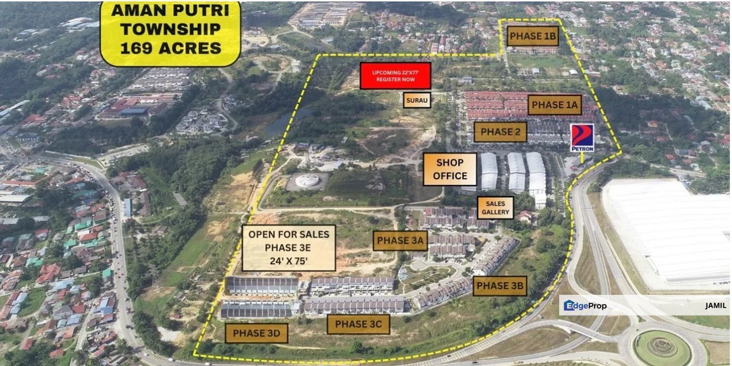 NEW LAUNCH FREEHOLD INDIVIDUAL TITLE 2-STOREY TERRACE @ AMAN PUTRI SUNGAI BULOH, Selangor, Sungai Buloh