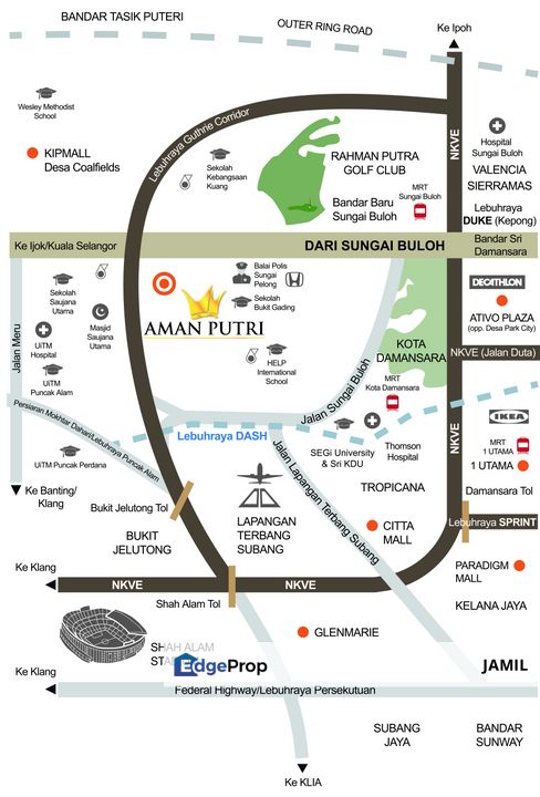 NEW LAUNCH FREEHOLD INDIVIDUAL TITLE 2-STOREY TERRACE @ AMAN PUTRI SUNGAI BULOH, Selangor, Sungai Buloh