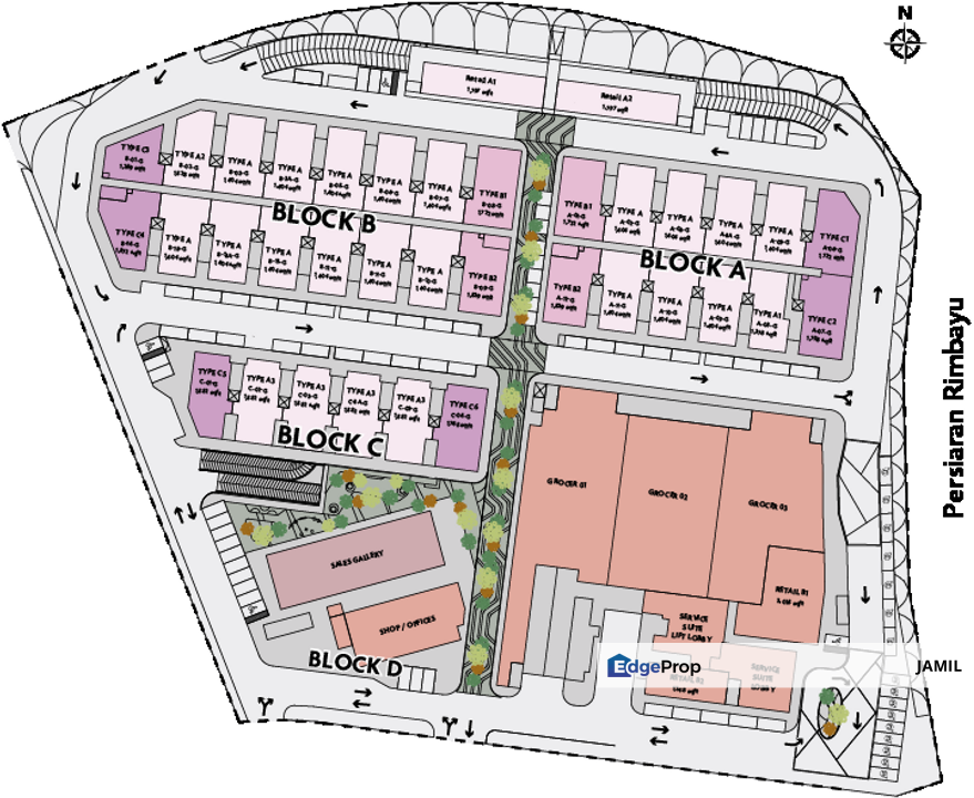 BRANDED NEW 5 STORY COMMERCIAL SHOP OFFICE NEAR BANDAR RIMBAYU & BANDAR SAUJANA PUTRA, Selangor, Telok Panglima Garang