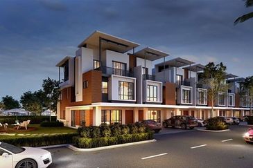 Taman Melawati New Completed 3 Storey Superlink With Semi-D Built-Up @ Selayang