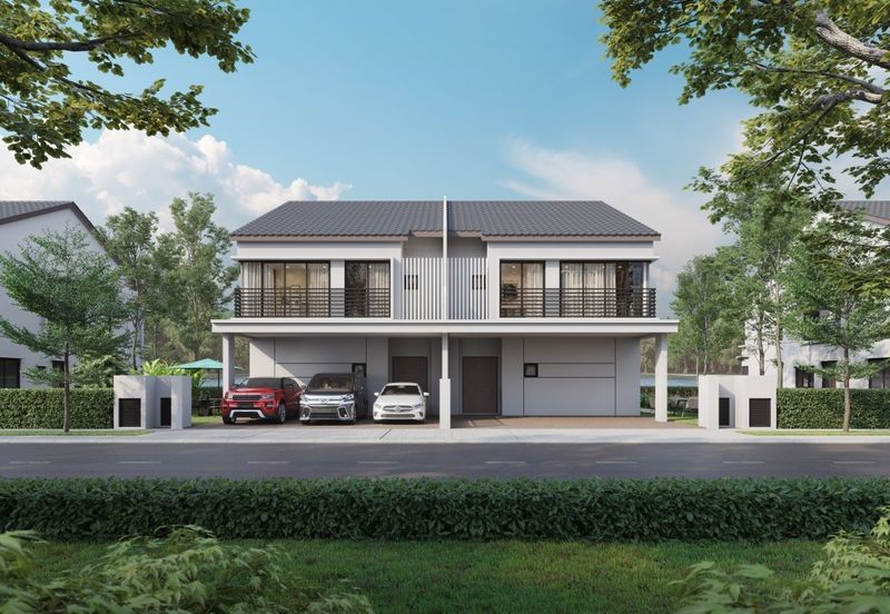 Subang Bestari New Launch 42x65 Freehold 2 Storey Cluster Semi-D @ Sungai Buloh 