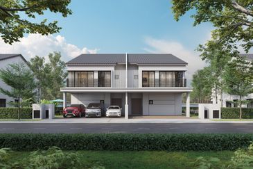 Subang Bestari New Launch 42x65 Freehold 2 Storey Cluster Semi-D @ Sungai Buloh 