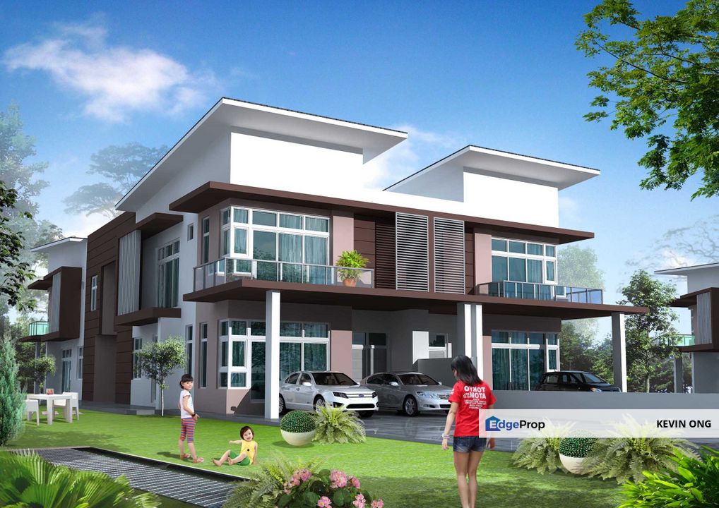 Subang New Launch 42x65 Freehold 2 Storey Cluster Semi-D @ Sungai Buloh , Selangor, Subang