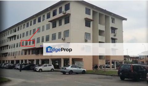 Flat Sri Orkid Block F Level 2 Depan Playground Se, Johor, Skudai