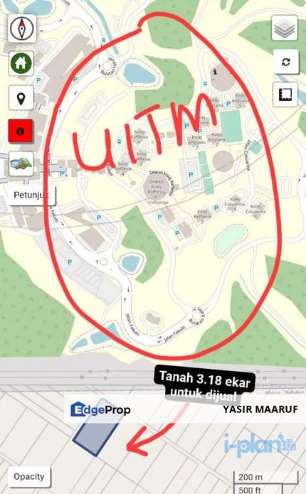 3.18 EKAR Tanah Bukit Cherakah Sebelah UITM , Selangor, Shah Alam