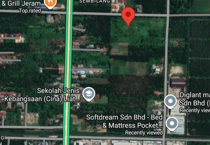 SEWA TANAH 5 Ekar Industrial Land Jeram Kapar
