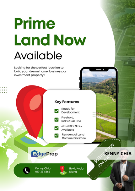 Commercial Zone Land Infrastructure Ready Bukit Kuda Klang, Selangor, Klang