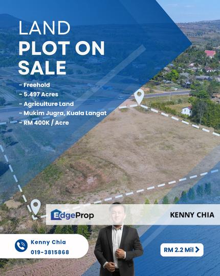 5.5 Acres Land Indsutrial Zoning Mukim Jugra Kuala Langat, Selangor, Telok Panglima Garang