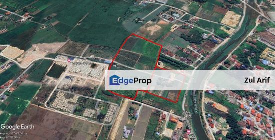 20 Ekar Tanah Pertanian Freehold Zoning Residential Klebang Besar, Melaka, Melaka, Melaka Tengah